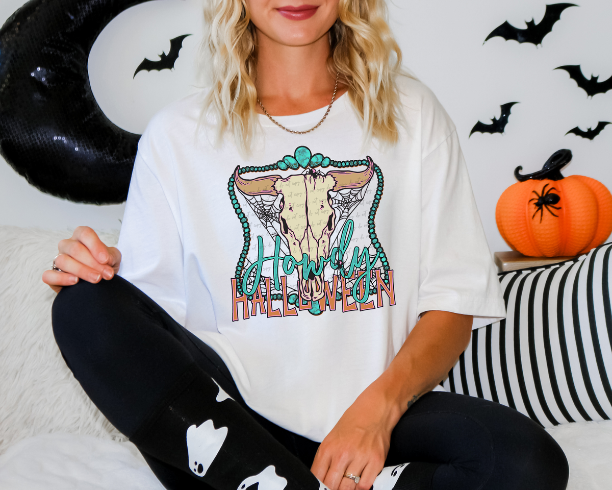 Howdy Halloween 46826 DTF transfer