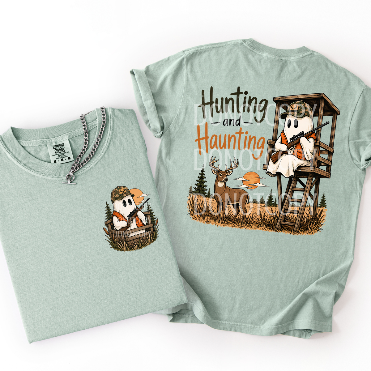 Hunting and haunting (BACK ONLY) (CSG) DTF Transfer