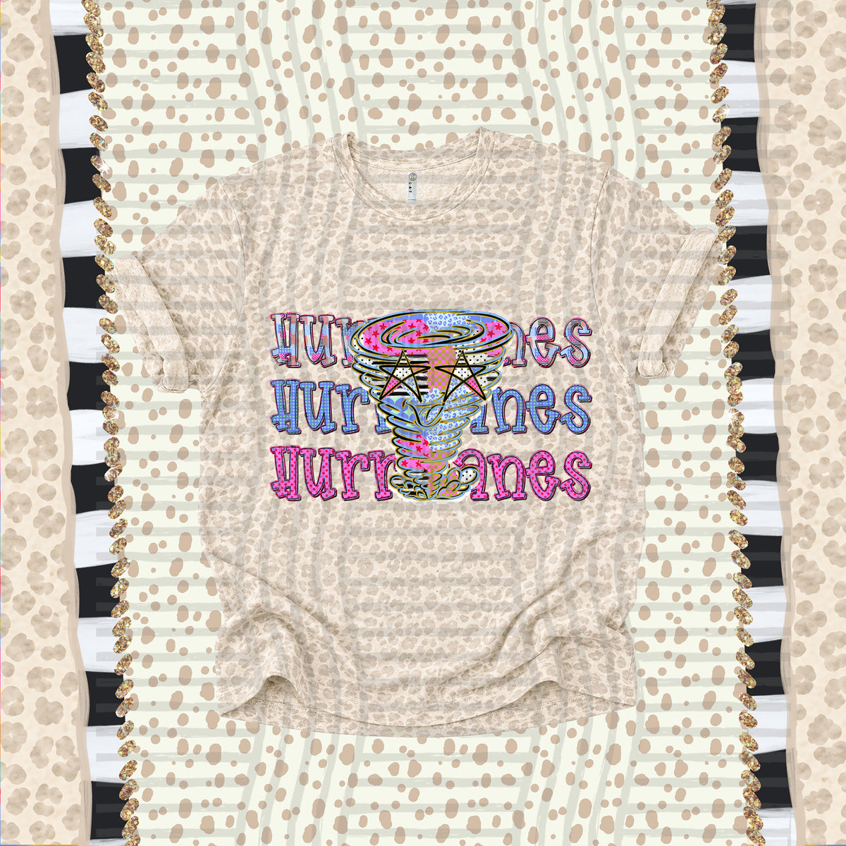 Hurricanes-Dolly Doodle Print (Caplinger) DTF Transfer