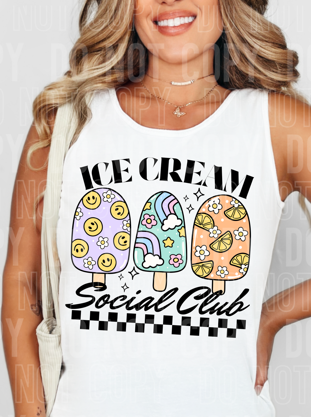 Ice Cream social club (SBB) DTF transfer