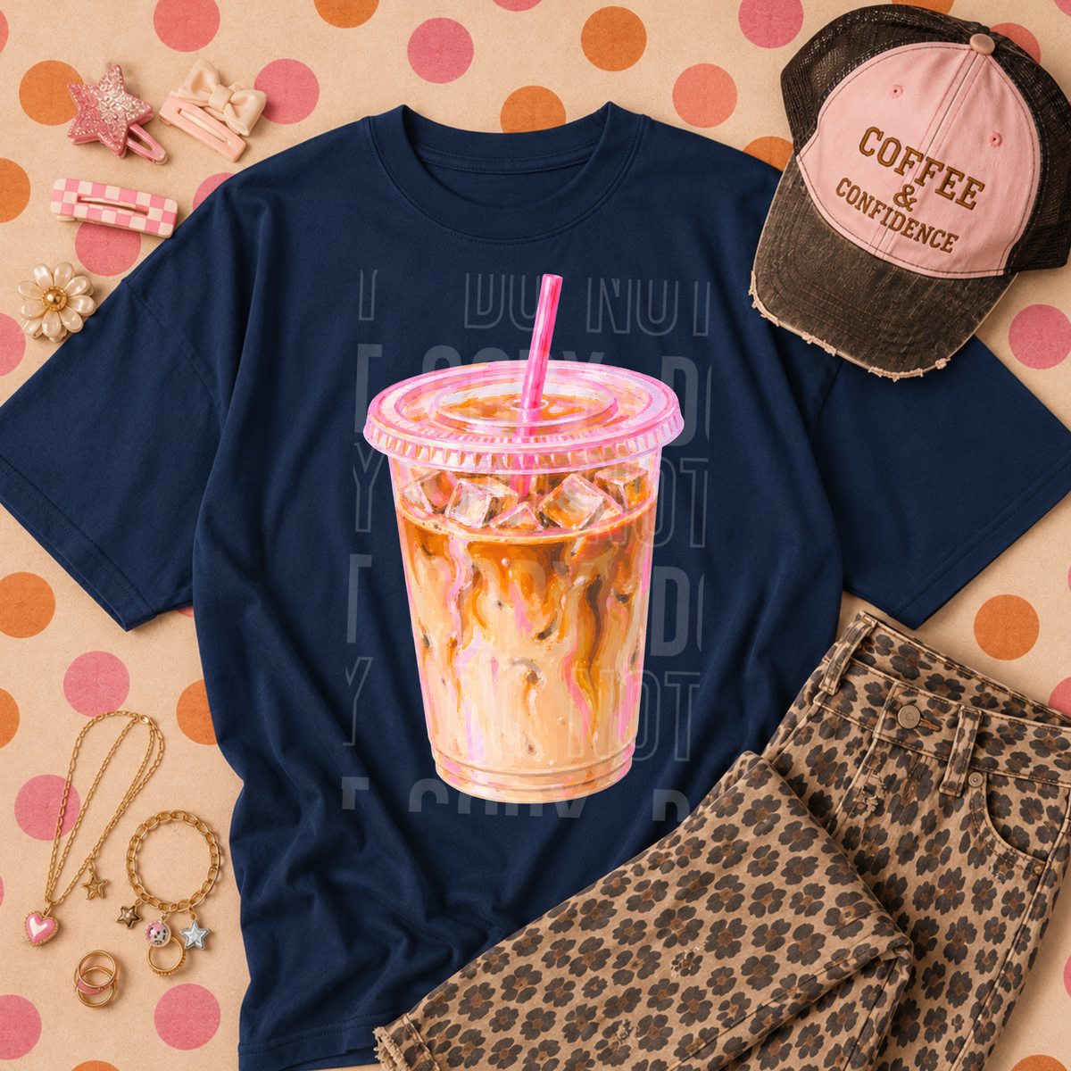 Iced coffee brush pink (SBB) DTF Transfer