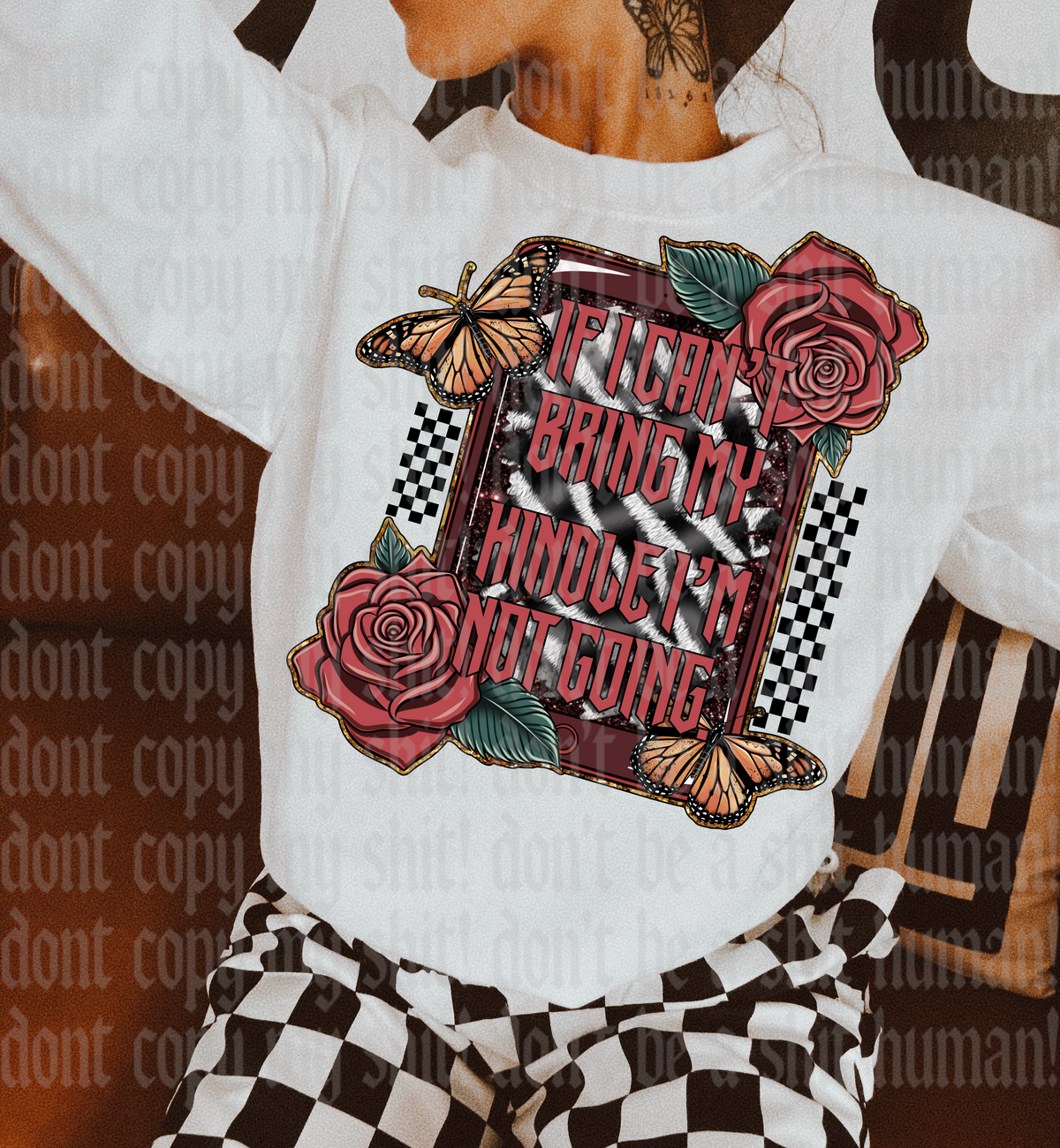 If I can't bring my tablet I'm not going (Lyttle) DTF Transfer