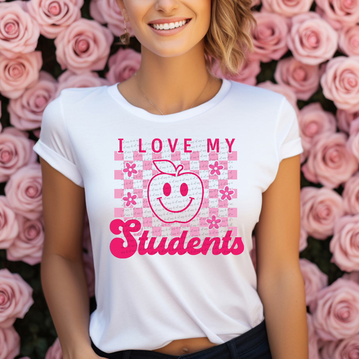 I Love My Students 71680 DTF Transfer