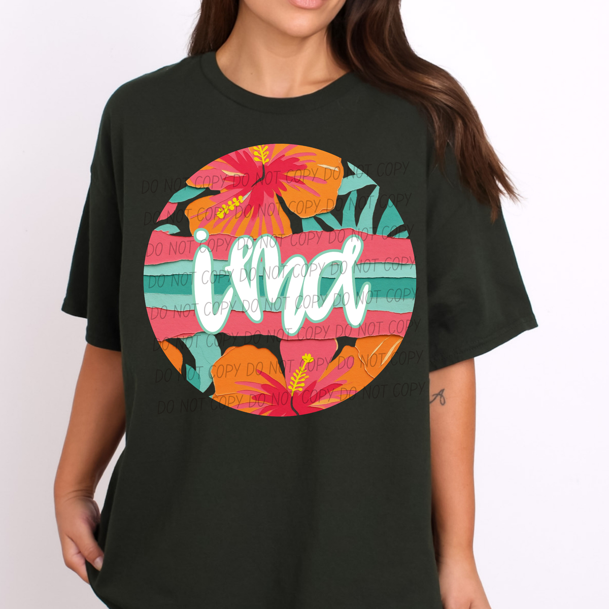 Ima tropical circle (City) DTF Transfer