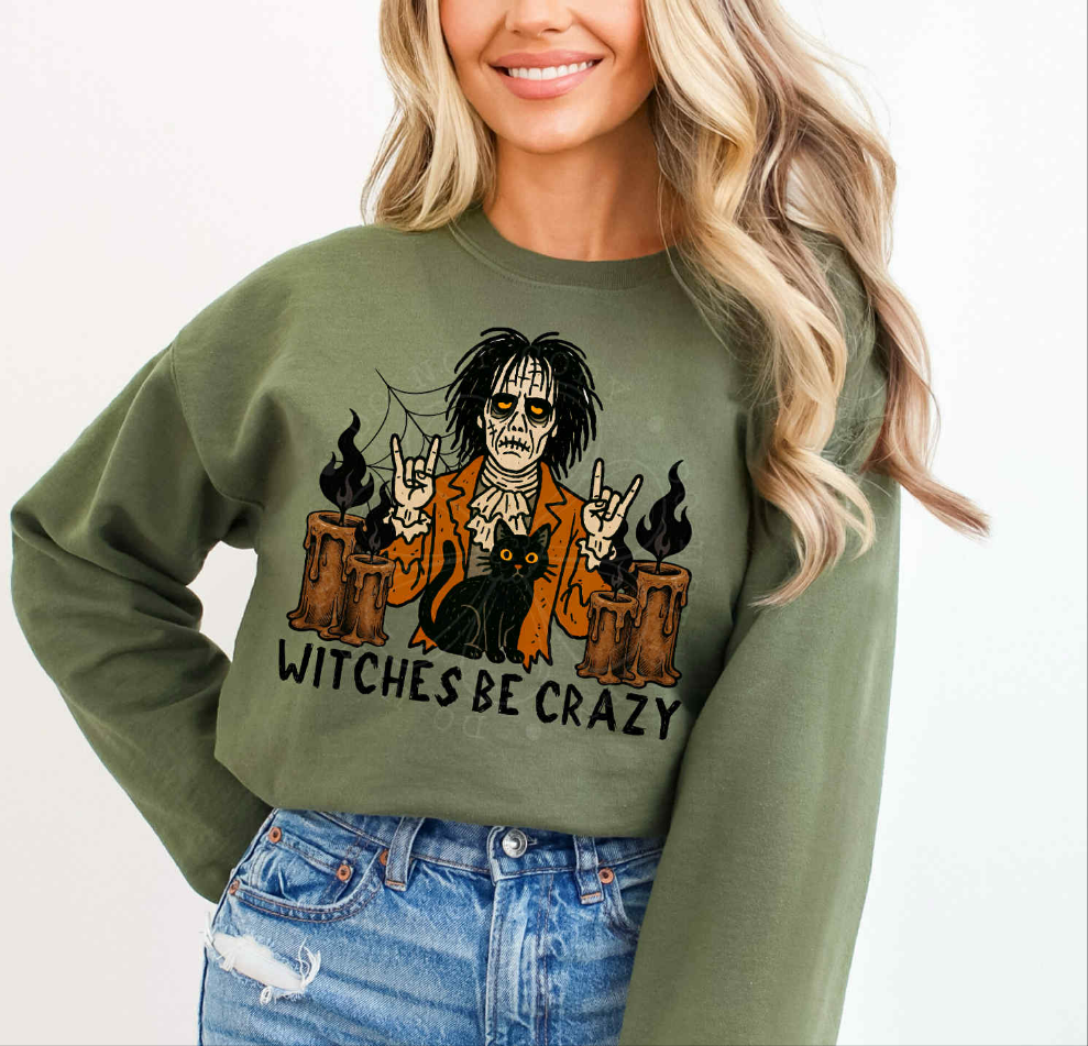 Witches be crazy DTF transfer