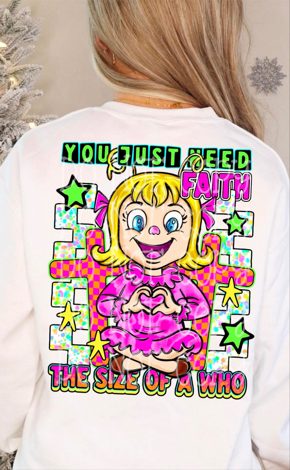 You just need faith the size of a whosoever C's DTF transfer