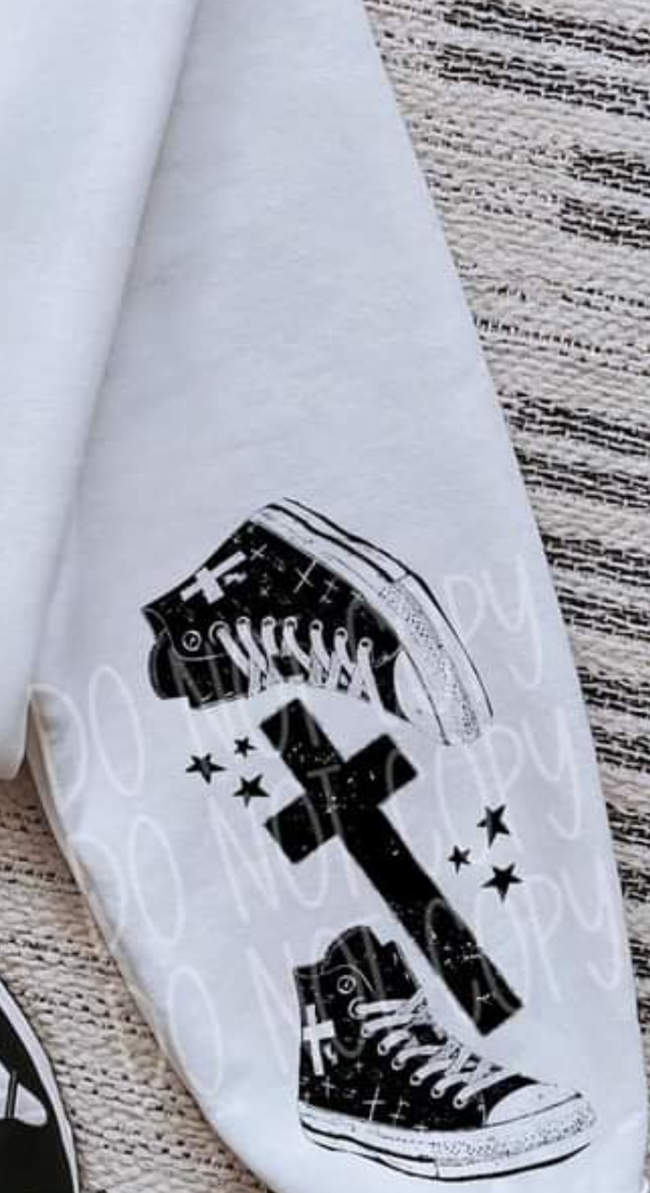 Run to Jesus sleeve DTF transfer