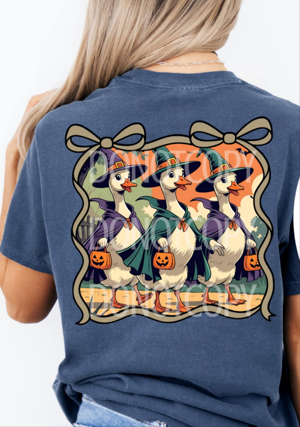 Halloween Geese trio CSG DTF transfer