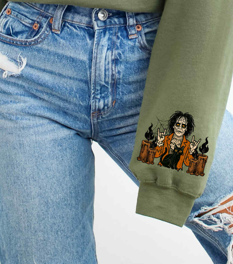 Billy sleeve DTF transfer