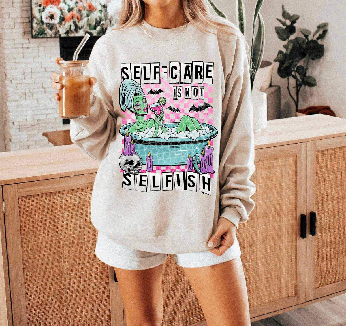 Selfcare is not selfish 20787 DTF transfer