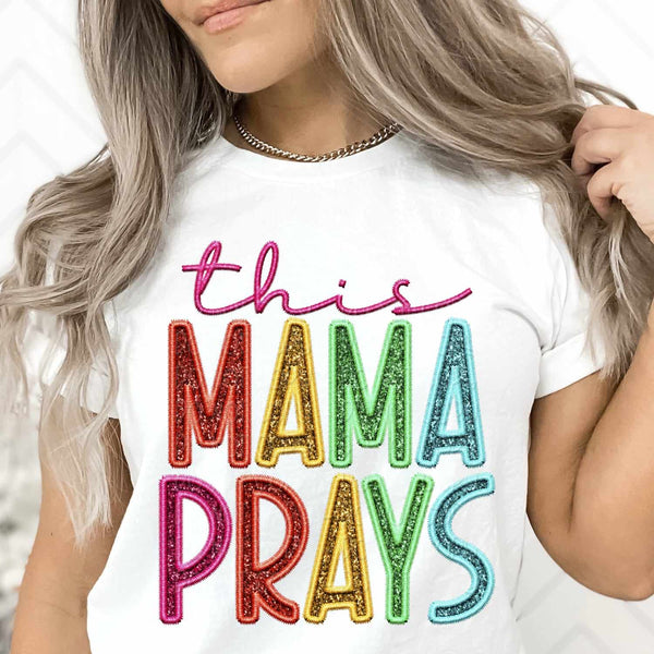 This mama prays 31301 DTF transfer