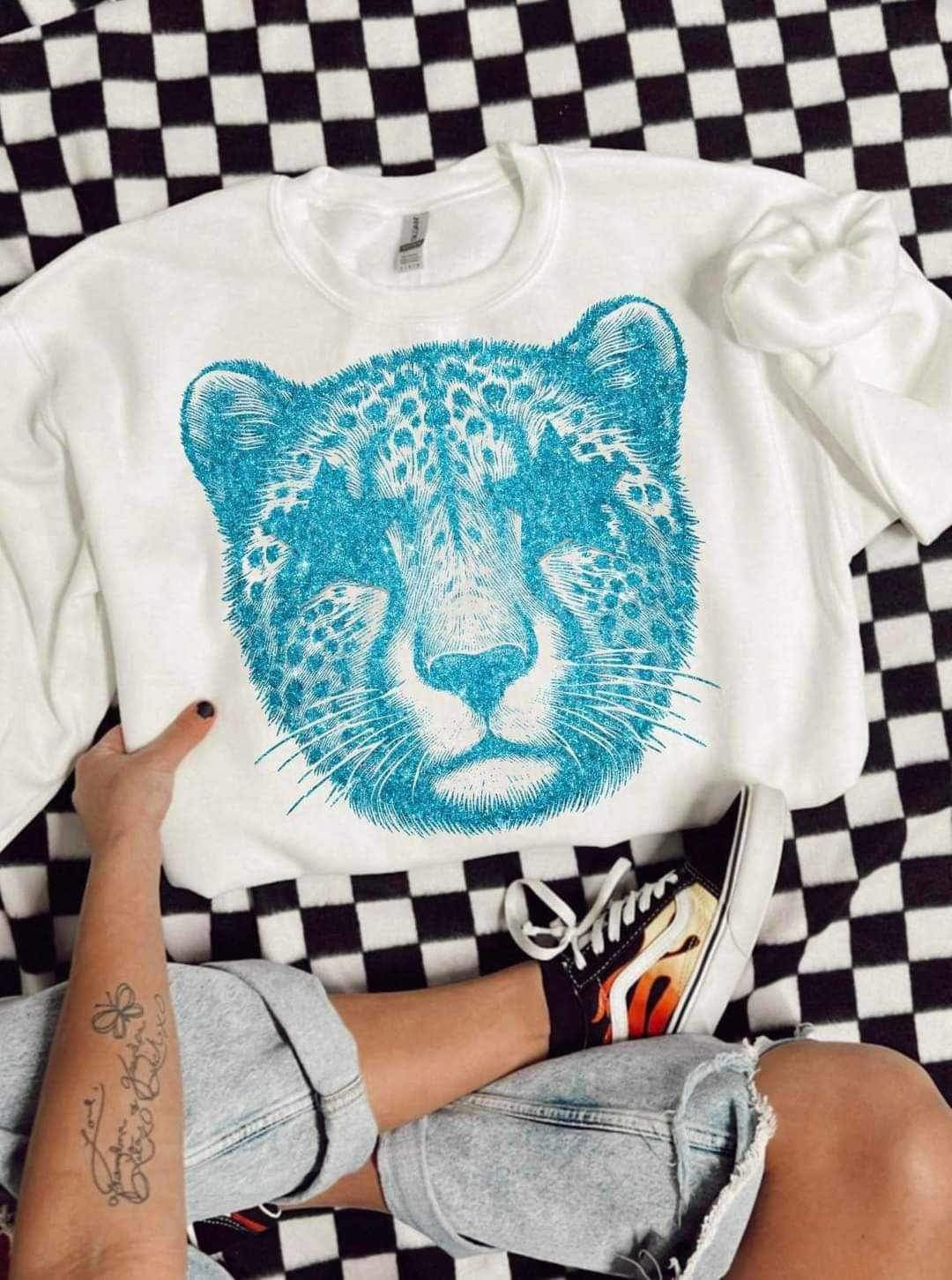 Blue leopard (LYTTLE) 20794 DTF transfer