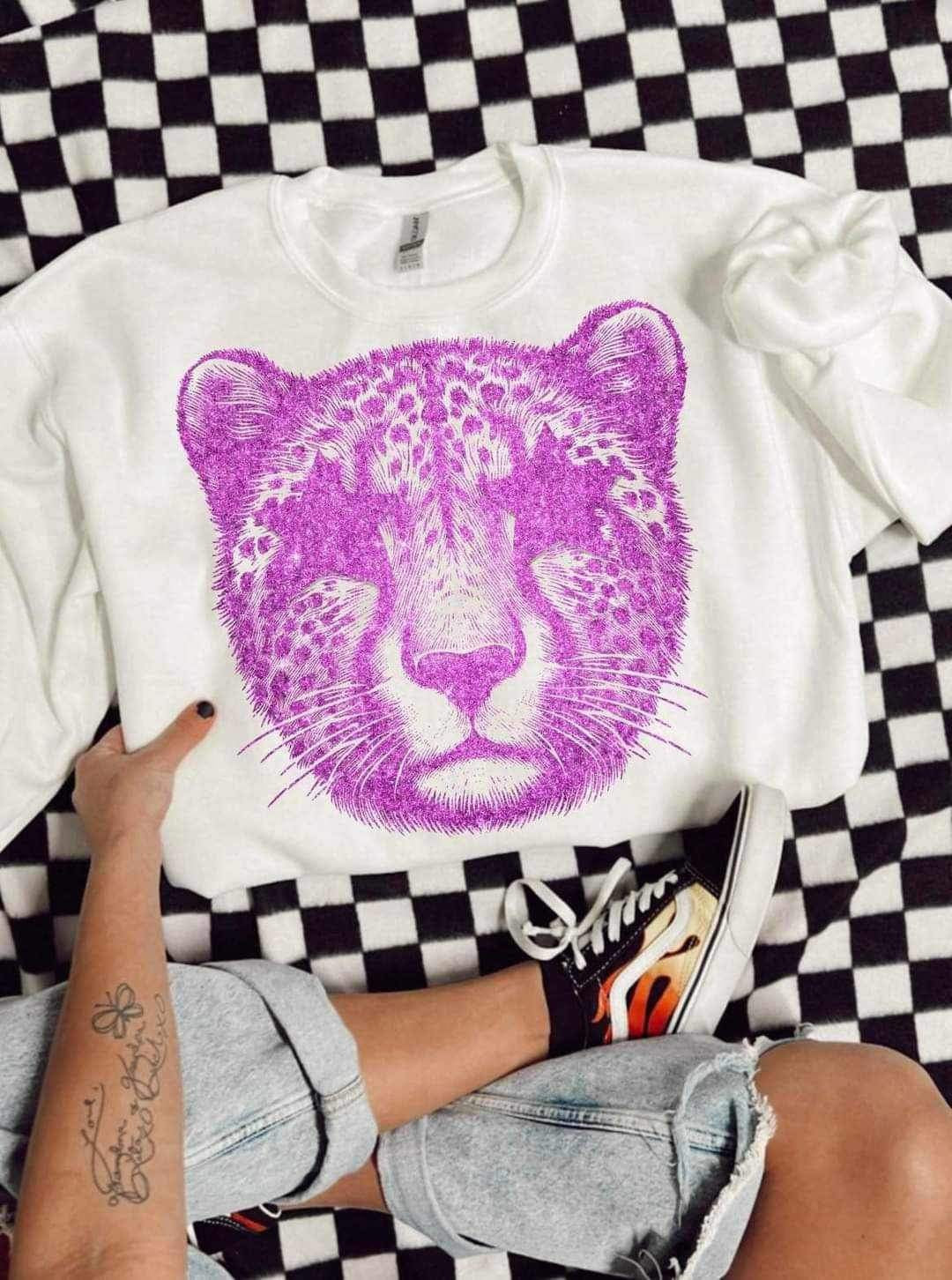 Purple leopard (LYTTLE) 20793 DTF transfer