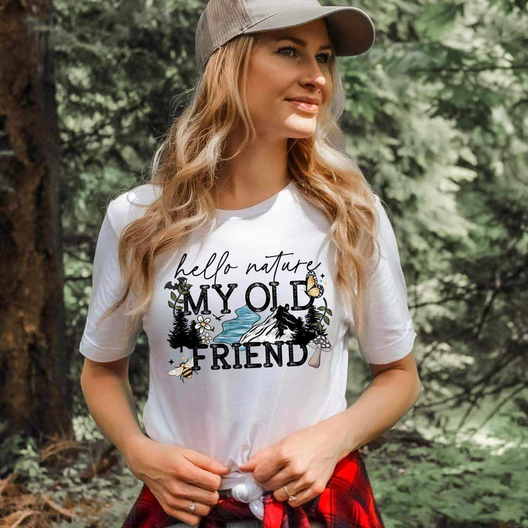 Hello nature my old friend (CSC) 31320 DTF transfer