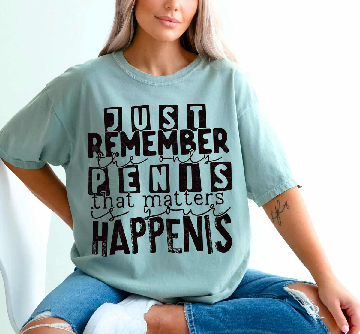 The only penis that matters is your happiness C's DTF transfer