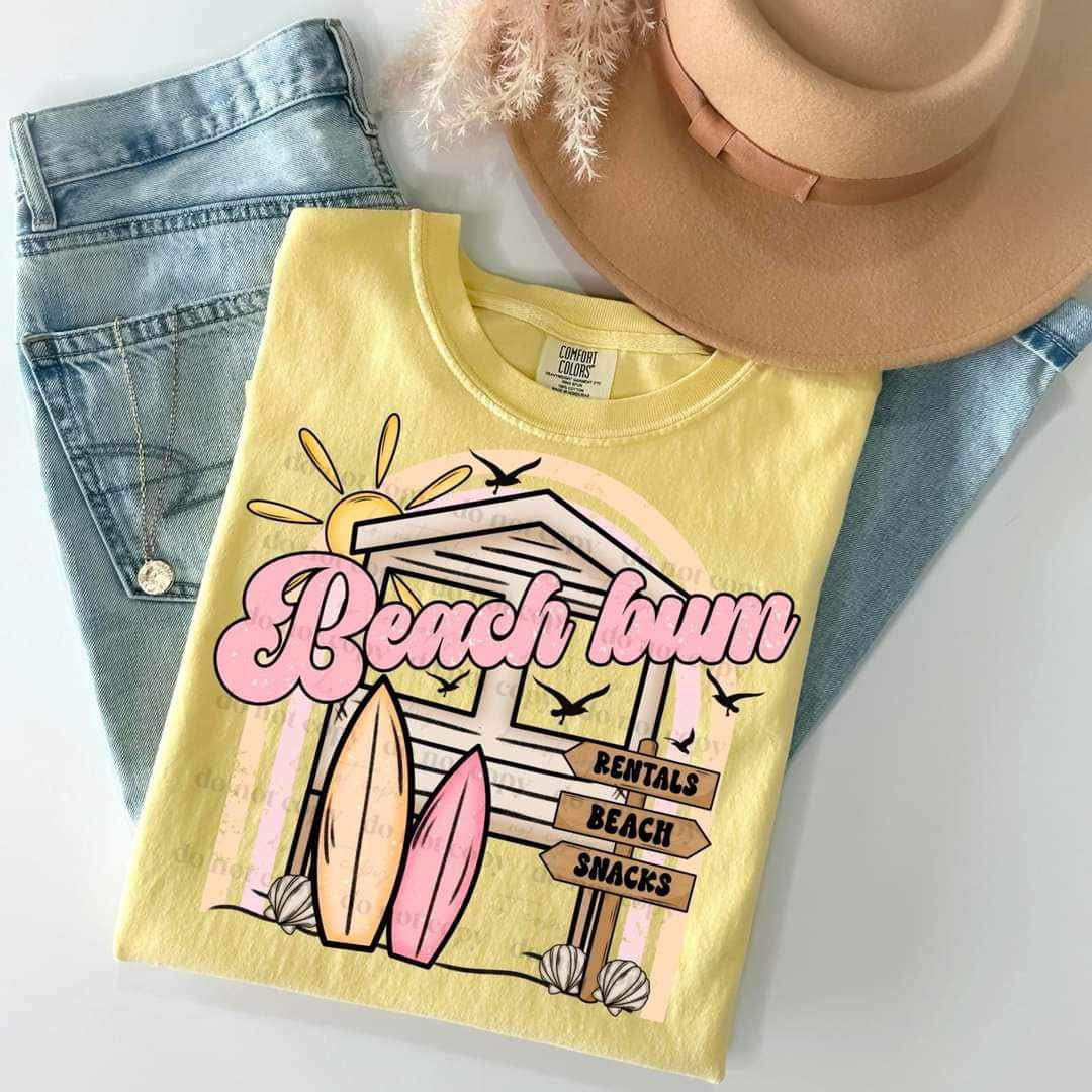 Beach bum (SSD) 20838 DTF transfer