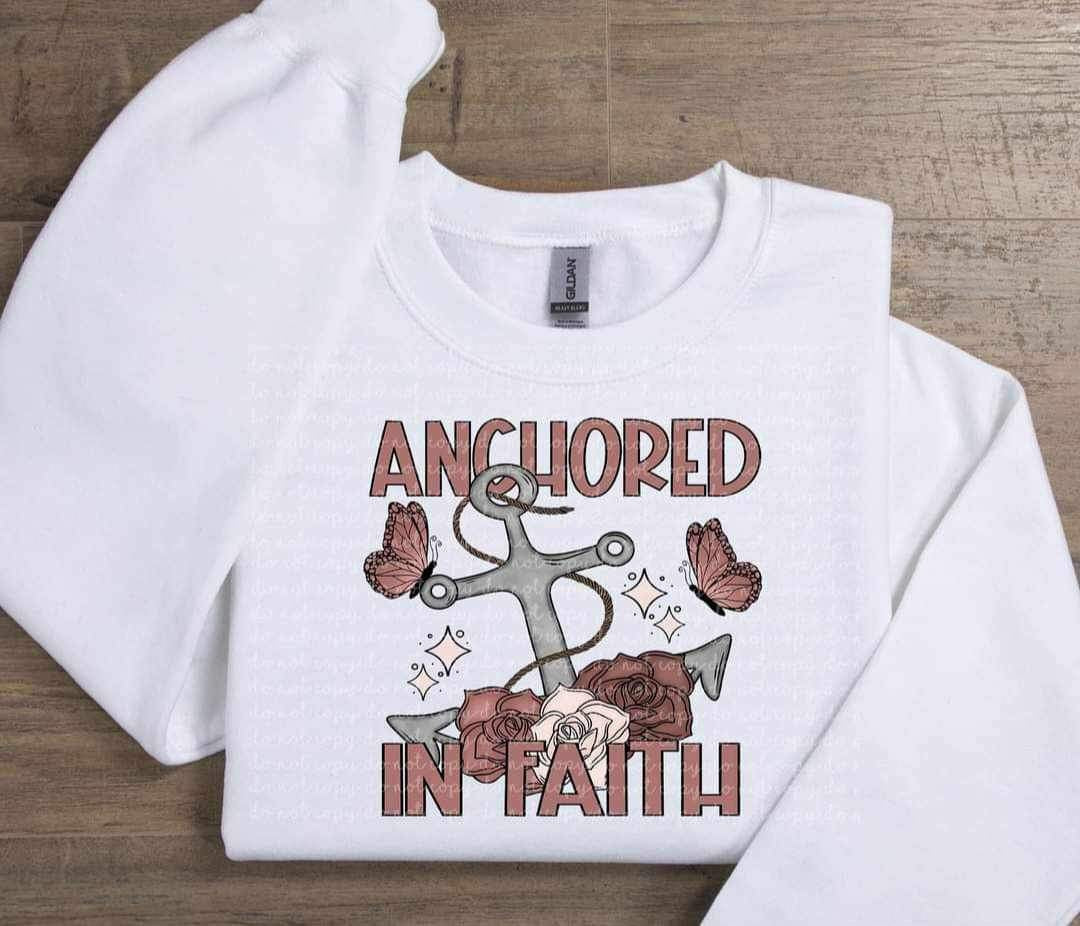 Anchored in faith (CMLD) 20847 DTF transfer