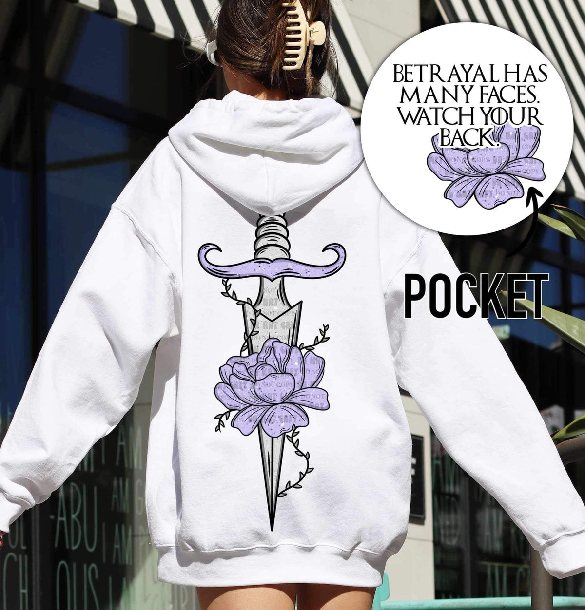 Betrayal  pocket 9417 DTF TRANSFER
