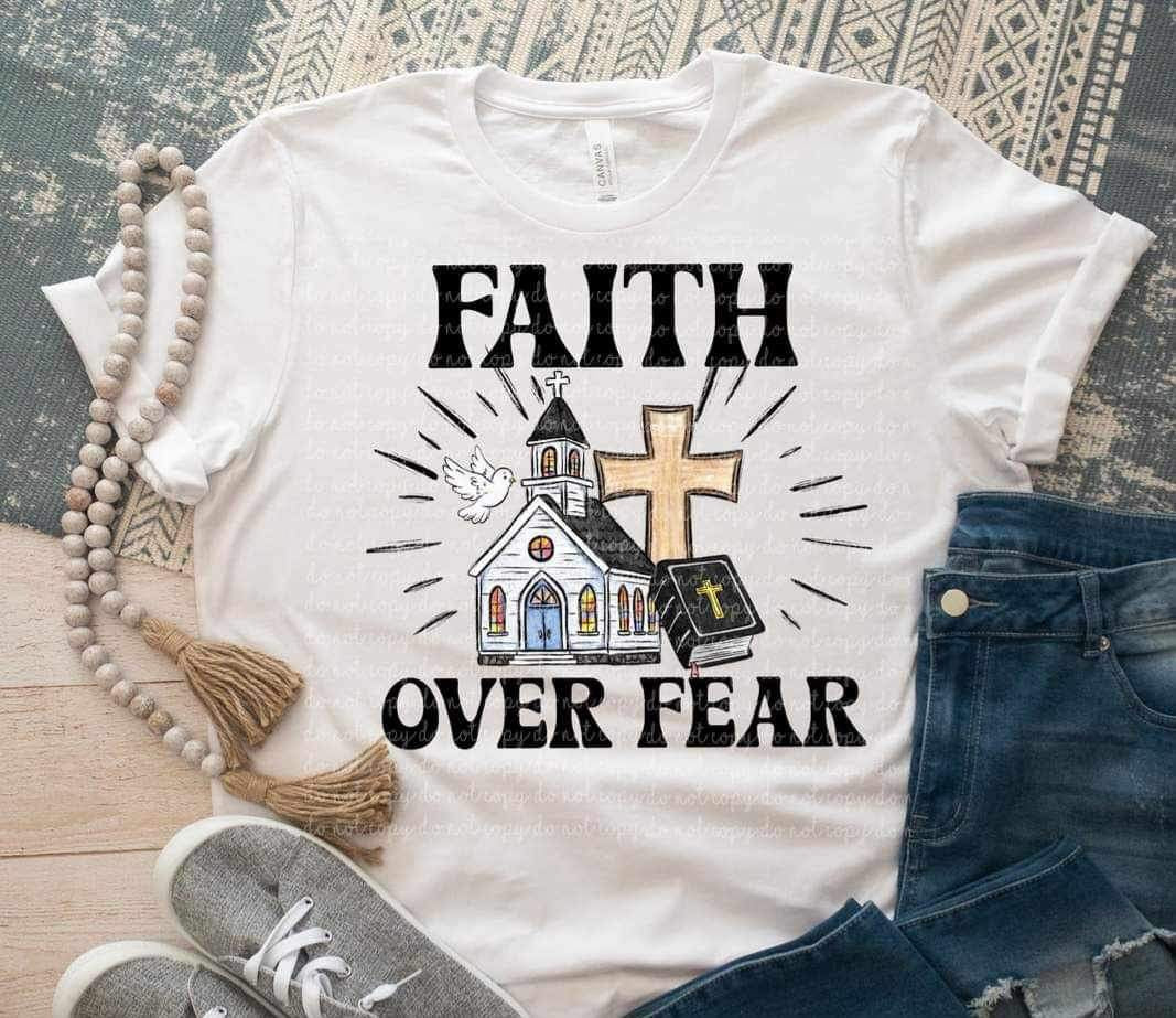 Faith over fear church (CMLD) 20841 DTF transfer