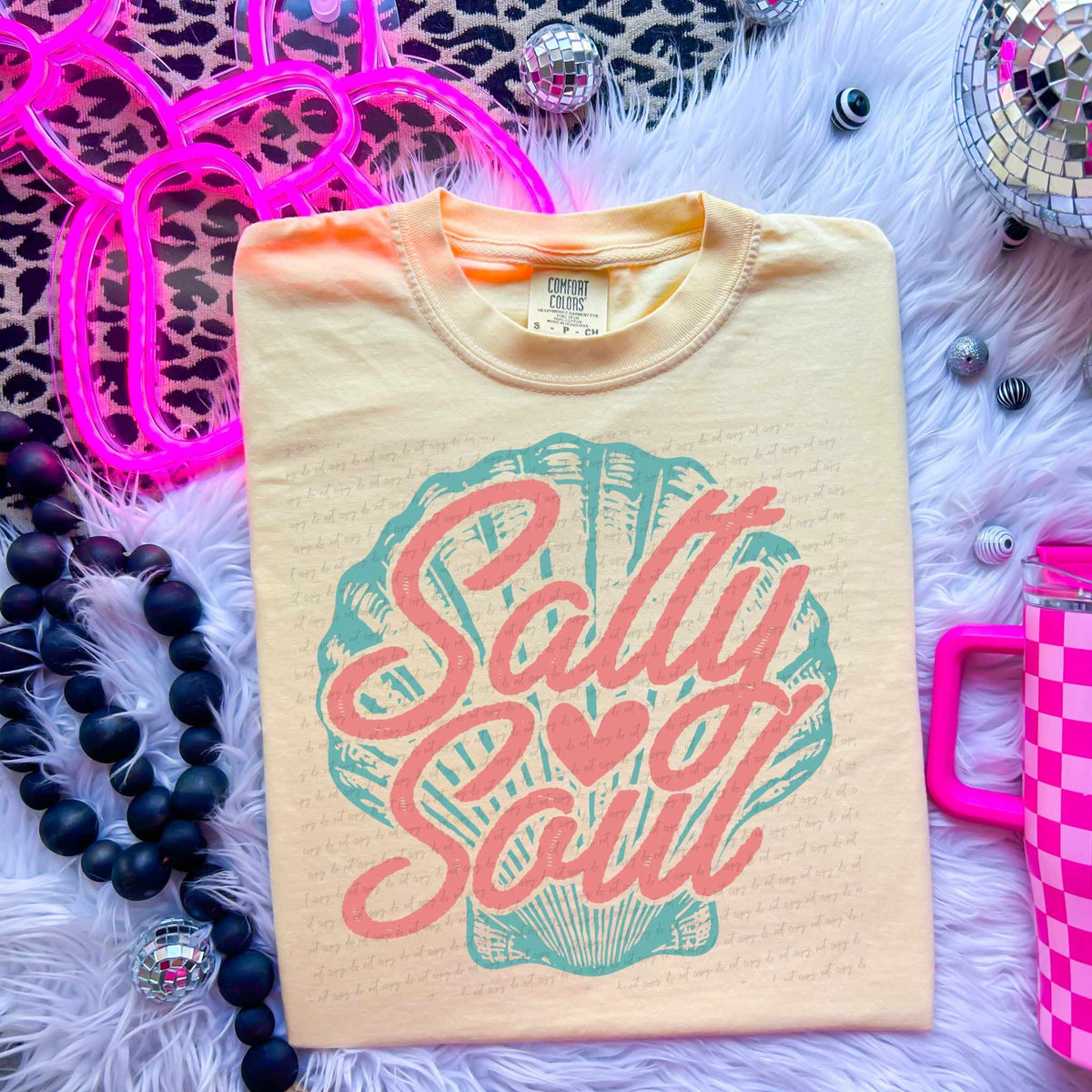 Salty soul shell 31367 DTF transfer