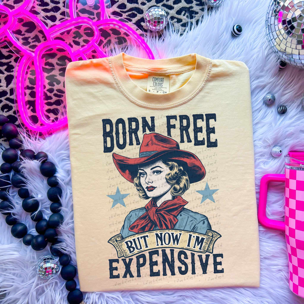 Born free but now I’m expensive 31374 DTF transfer