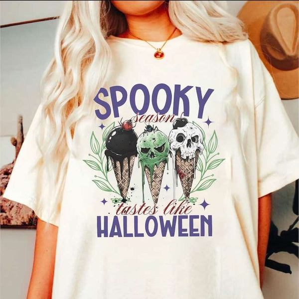 Spooky season tastes like halloween 43408 DTF transfer