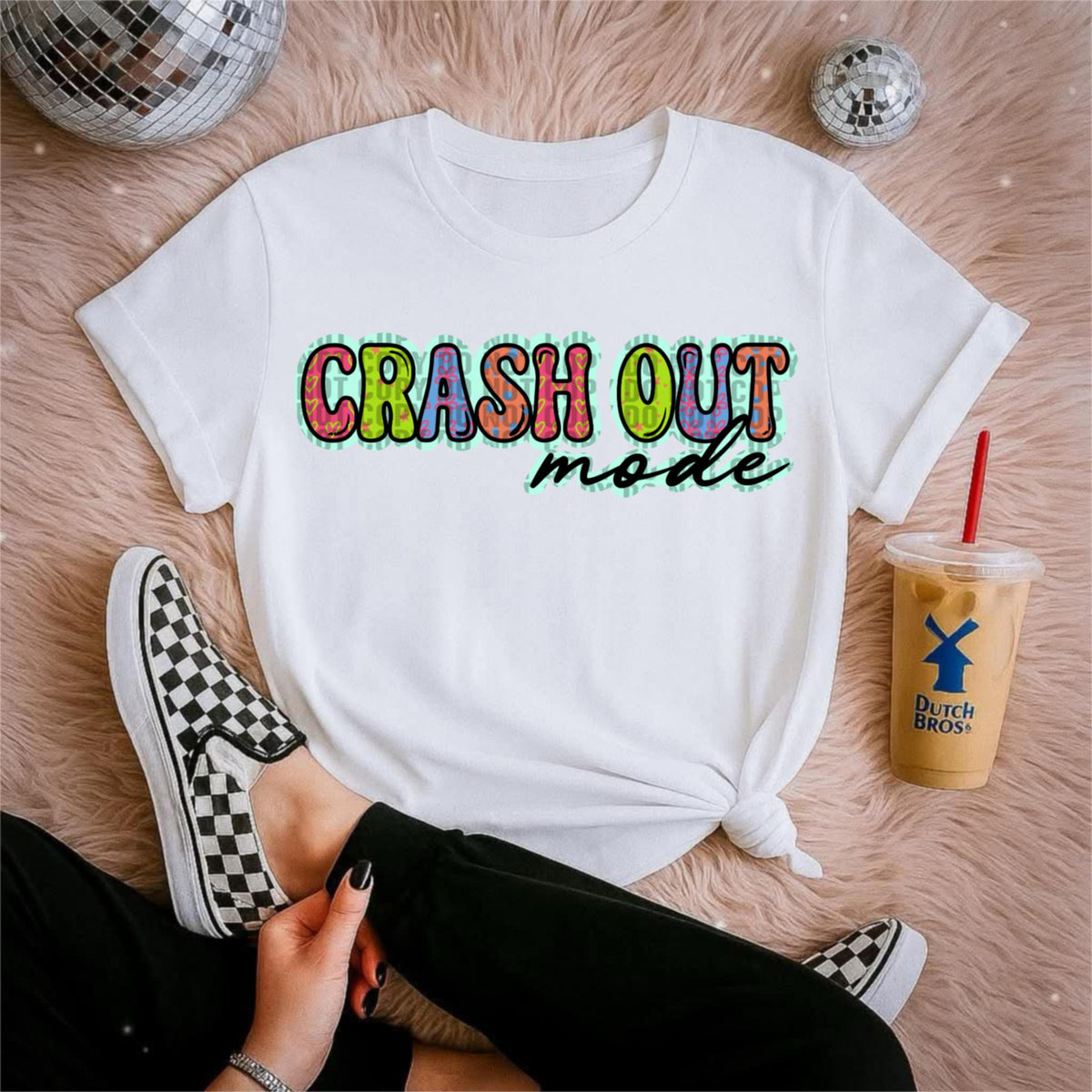 Crash Out (lane) DTF transfer