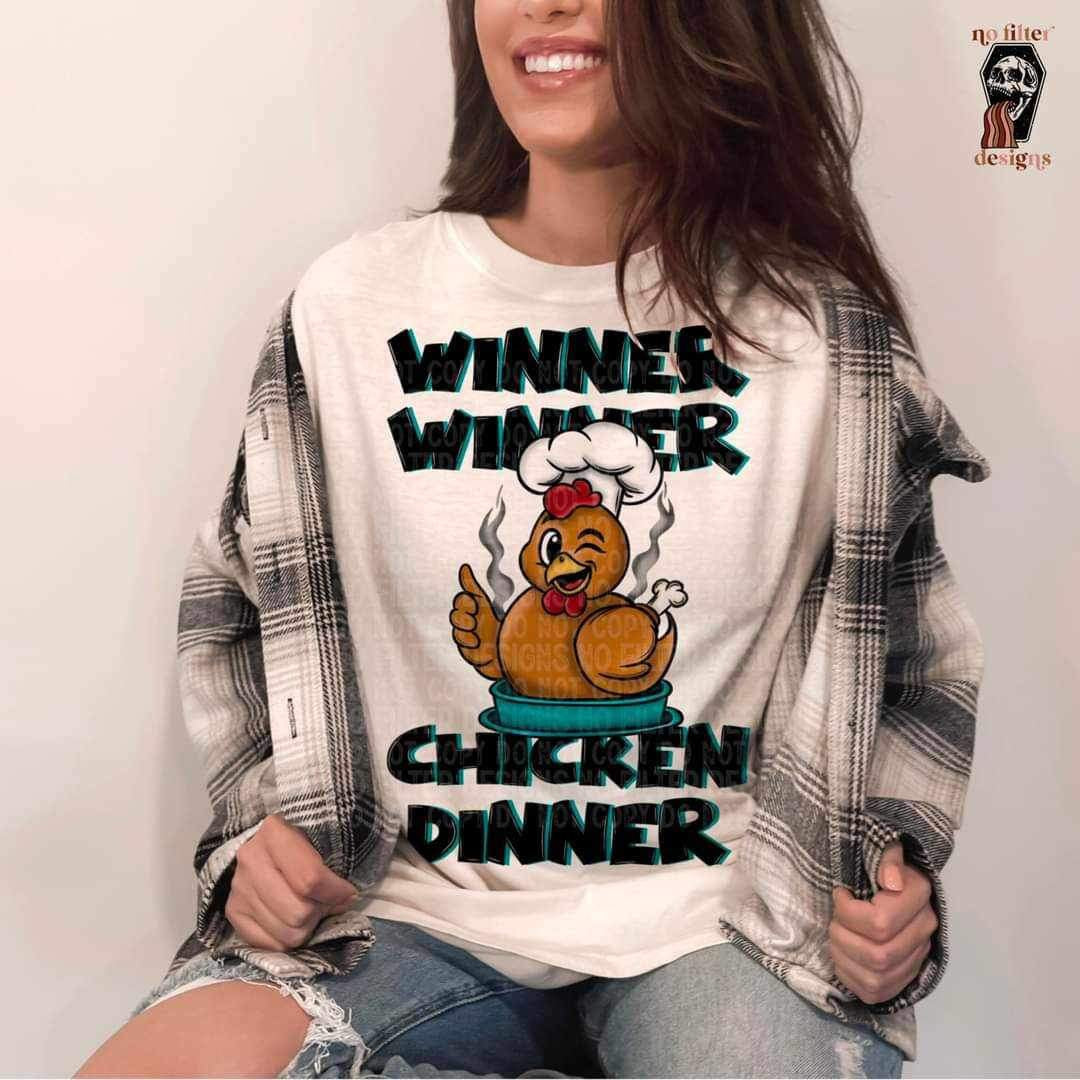 Winner winner chicken dinner 20891 DTF transfer