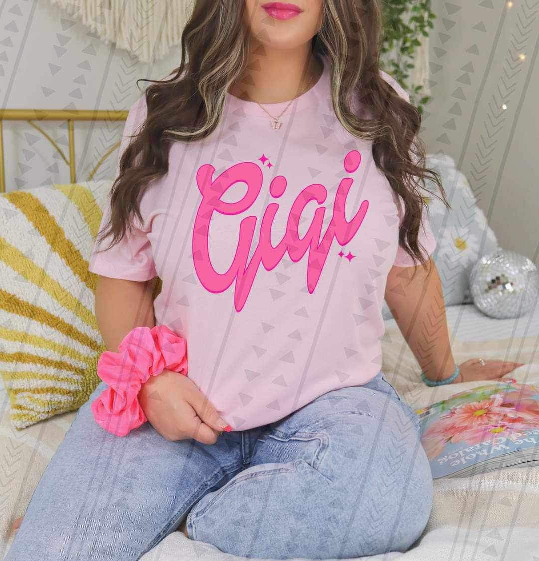 Gigi (pink font) 9631 DTF TRANSFER