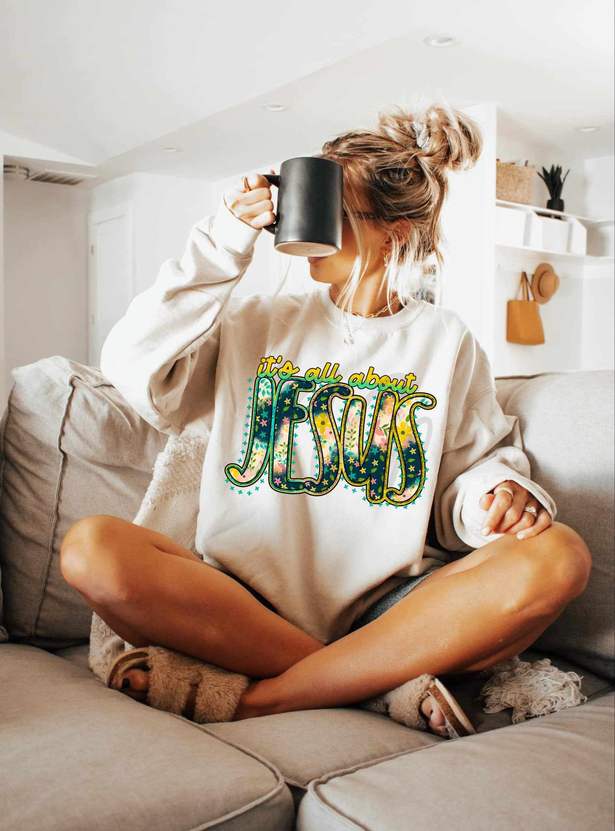 It’s all about Jesus (C’s) 79471 DTF transfer