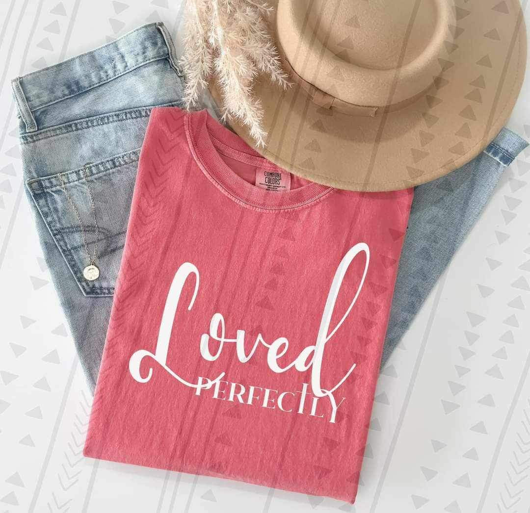 Loved perfectly WHITE 9633 DTF TRANSFER