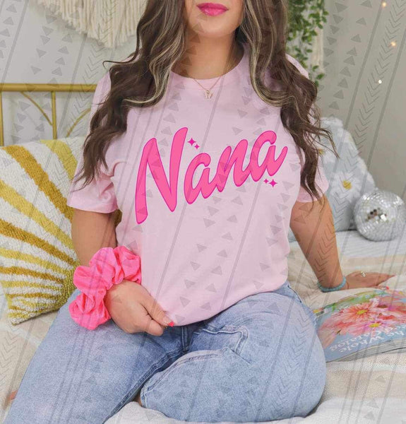 Nana (pink font) 9629 DTF TRANSFER