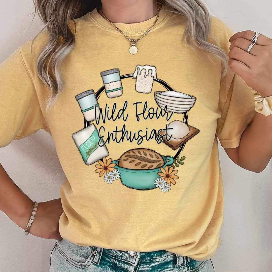 Wild flour enthusiast bread ingredients 20960 DTF transfer