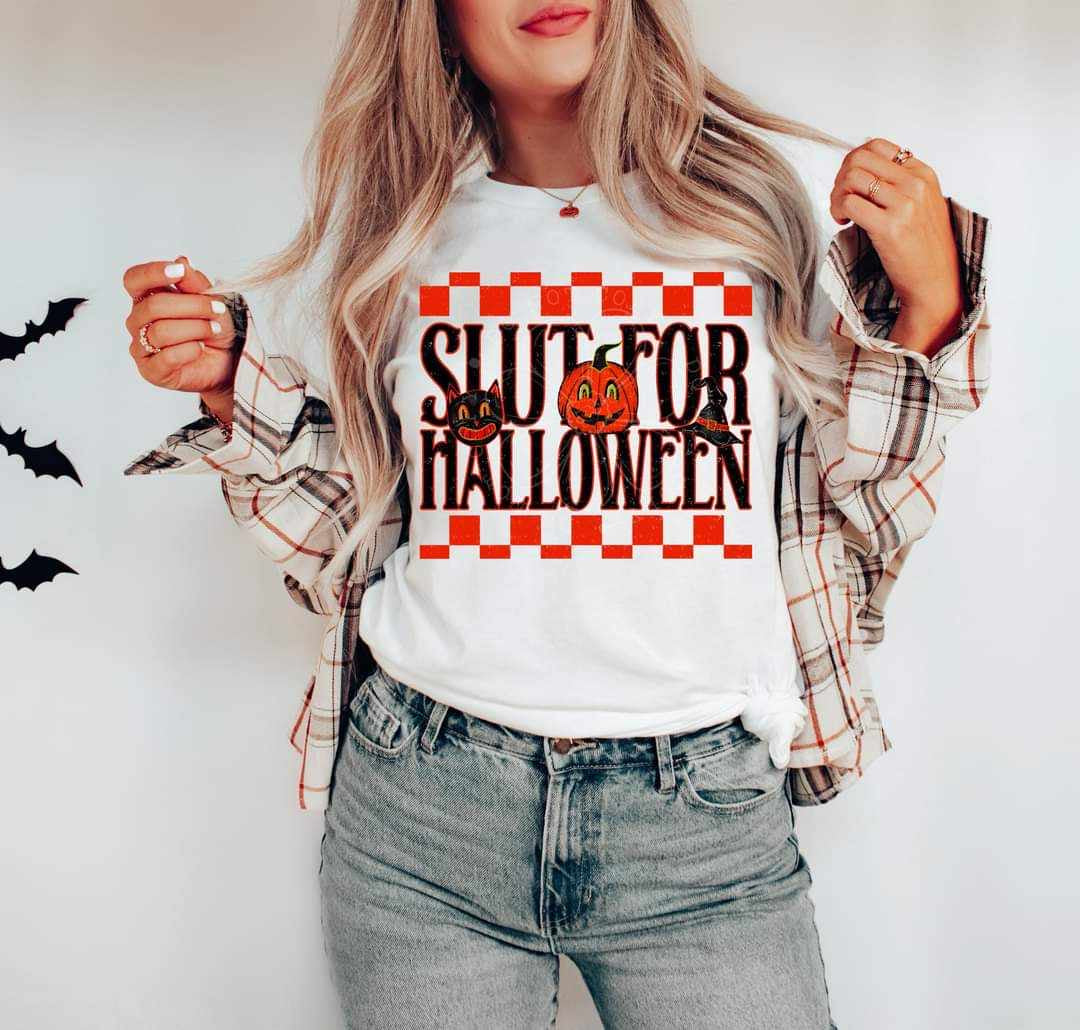 Slut for halloween (LYTTLE) 43478 DTF TRANSFER