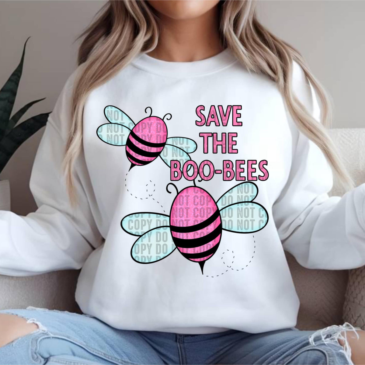 Save The Boo bees (lane) DTF transfer