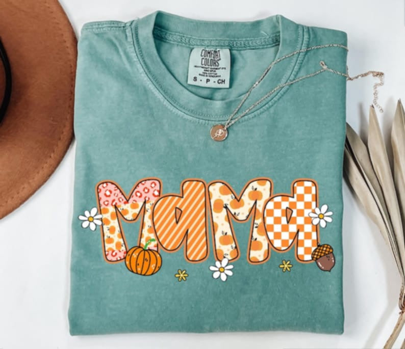 Fall Mama DTF transfer