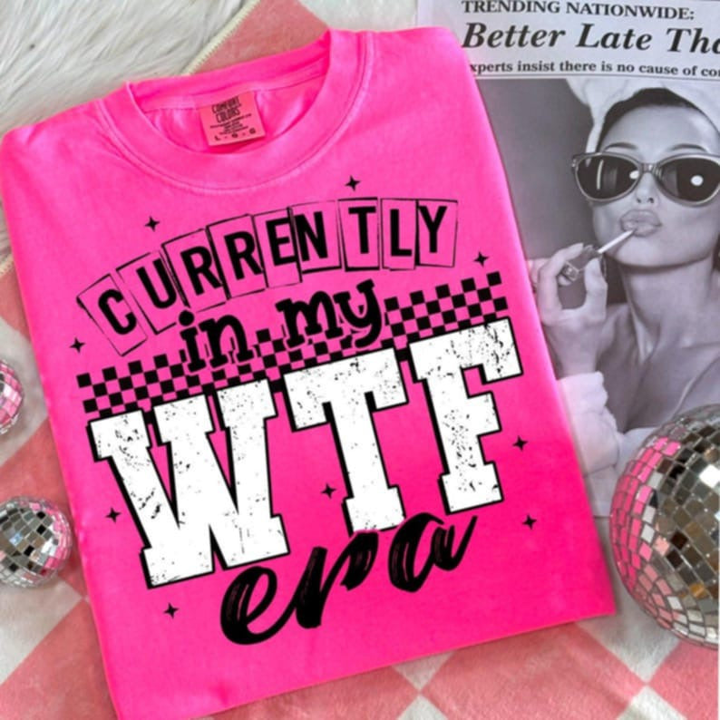 In my WTF Era DTF transfer