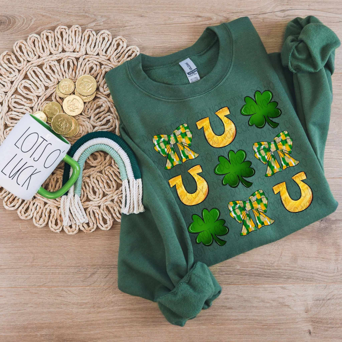 Lucky collage (SWD) 79559 DTF transfer