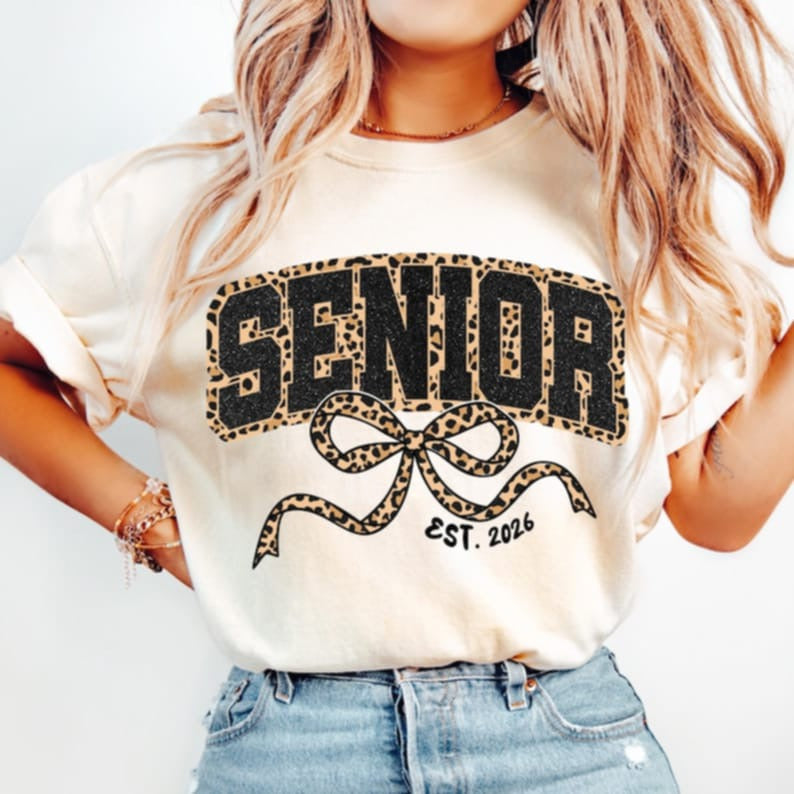 Senior Bow EST 2026 DTF transfers