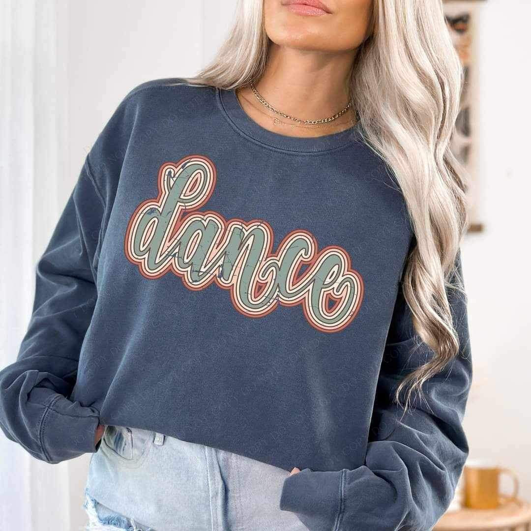 Dance retro 20970 DTF transfer