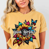 You grow girl 21027 DTF transfer