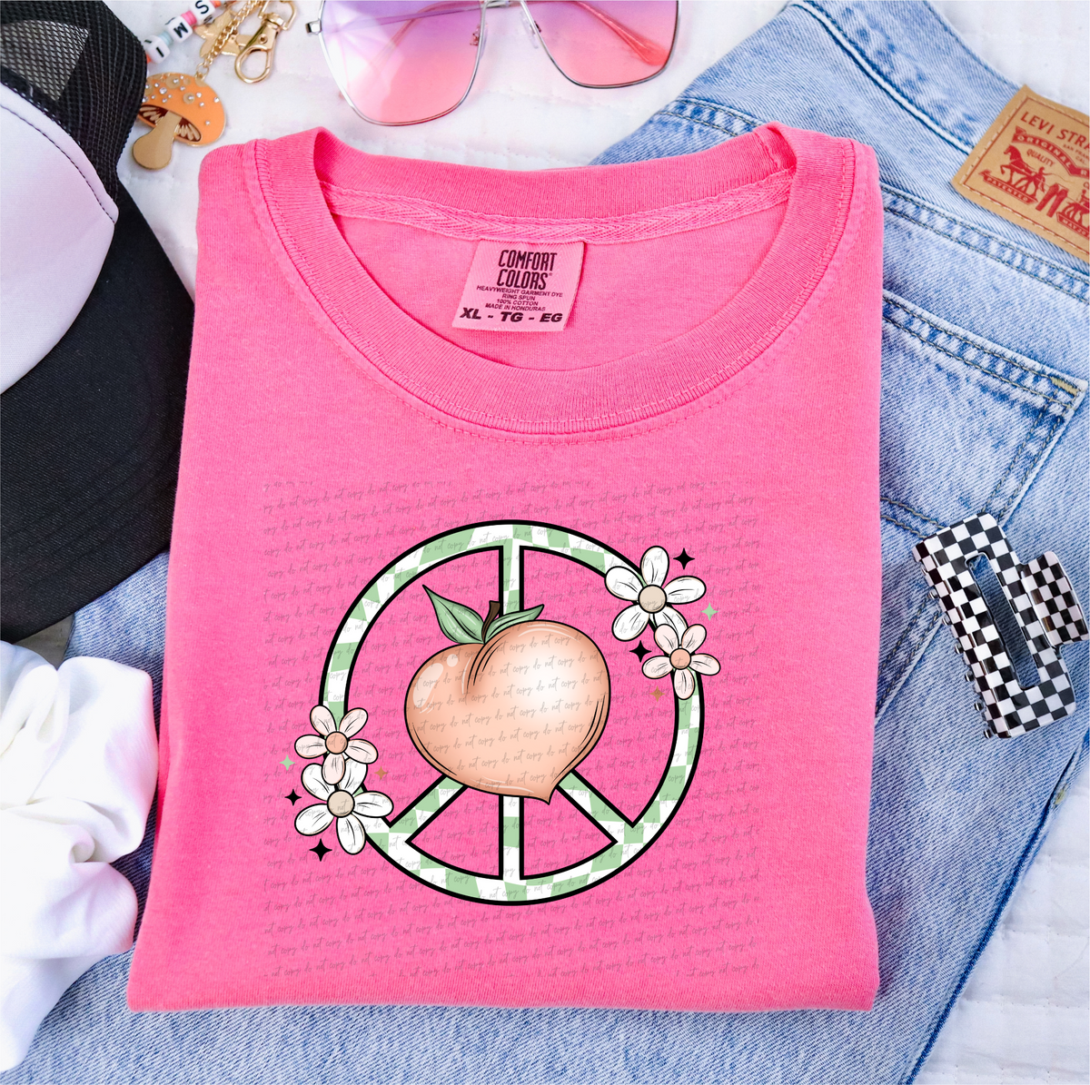 Just Peachy (pocket) 30055 DTF transfer