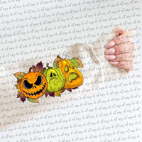 Pumpkin spice circle with pumpkins SLEEVE 9955 DTF TRANSFER