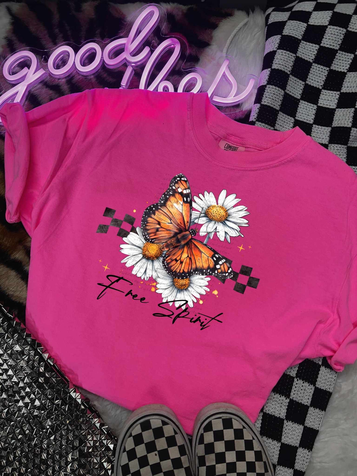 Free spirit butterfly (WSD) 31645 DTF transfer