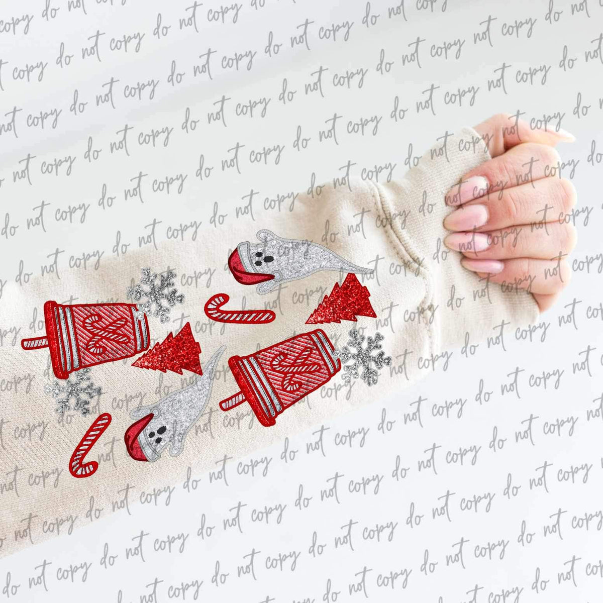 Pumpkin spice peppermint mocha PEPPERMINT MOCHA SLEEVE 9952 DTF TRANSFER