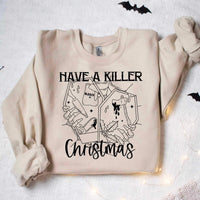 Have a killer Christmas BLACK 9929 DTF TRANSFER