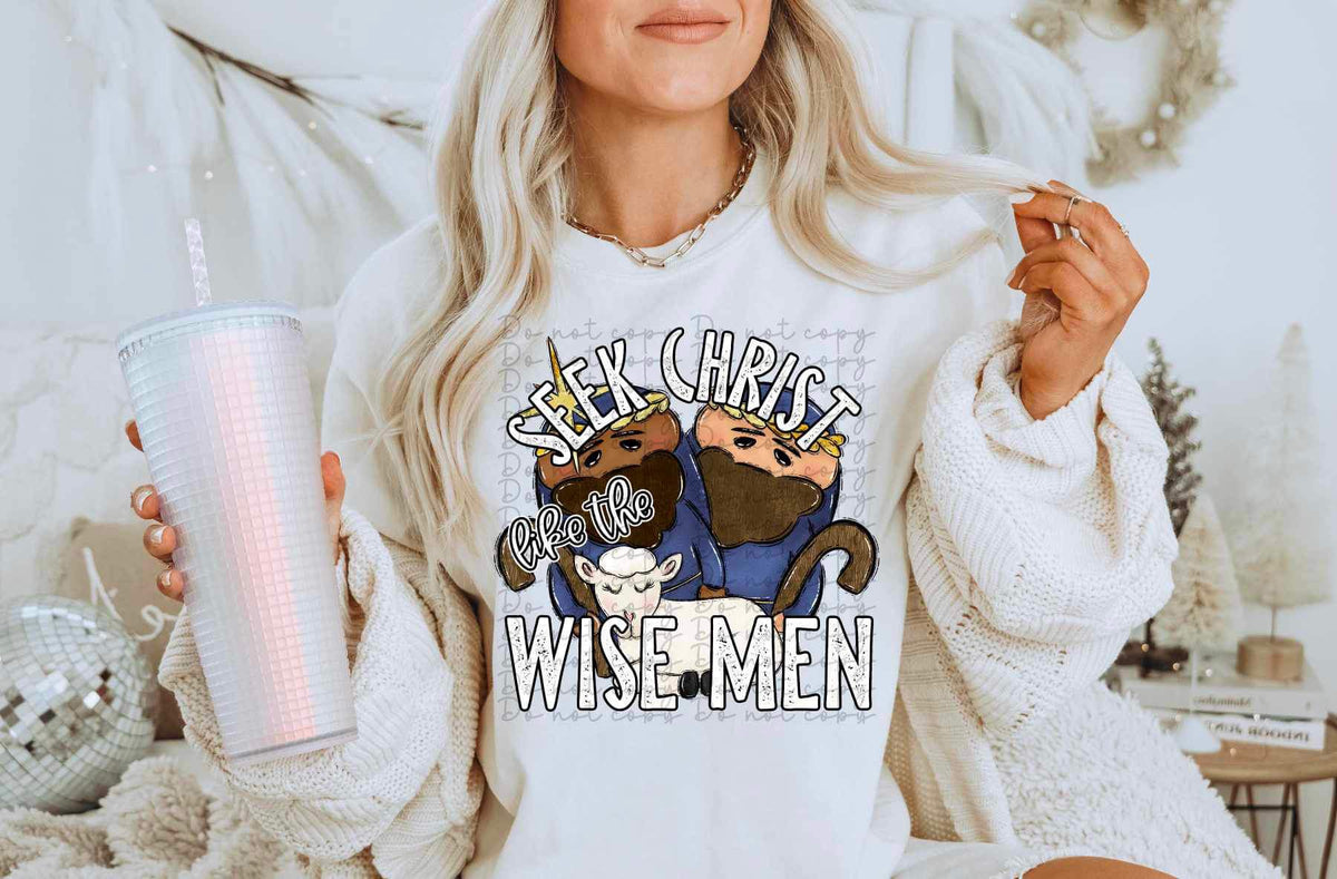 Seek Christ like the wisemen (wisemen and lamb) 9927 DTF TRANSFER