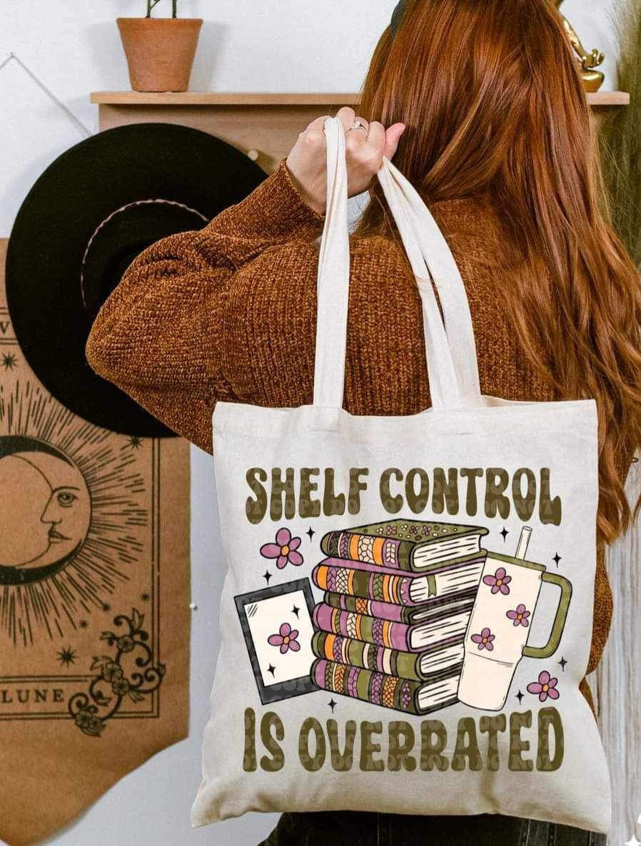 Self control is overrated books 21087 DTF transfer