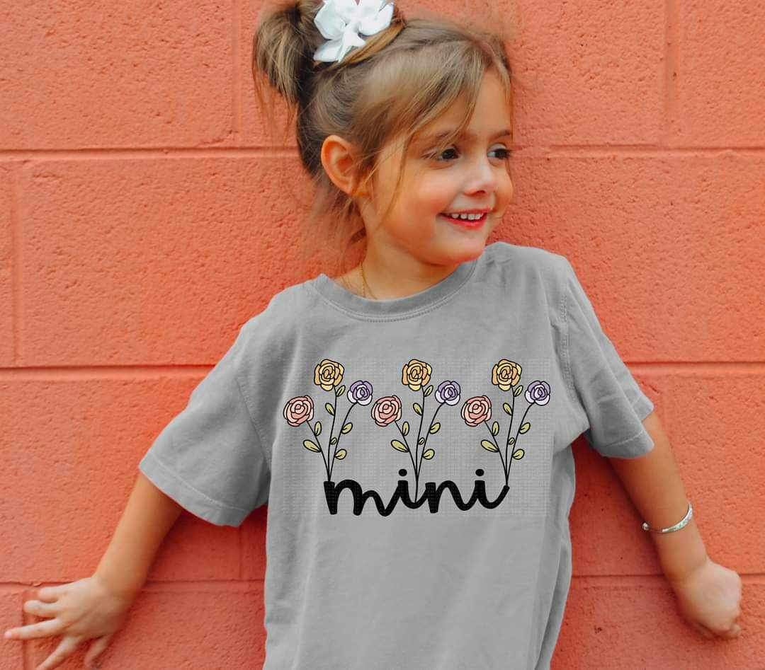 Mini flowers (LYTTLE) 21137 DTF transfer