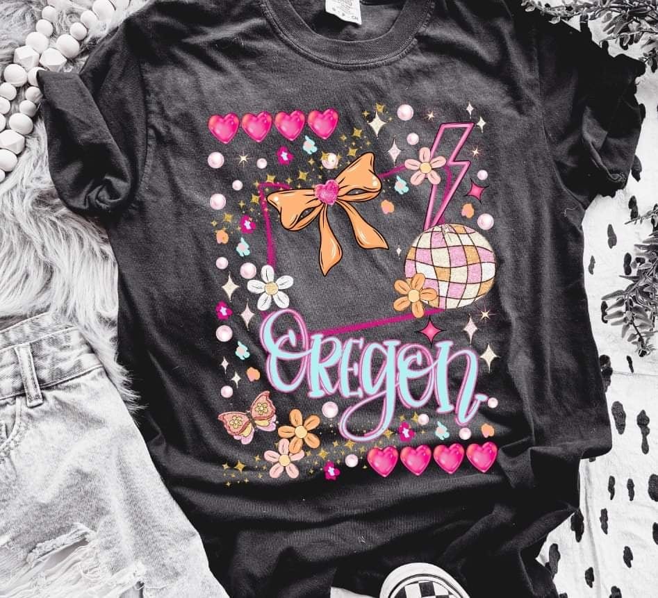 Oregon groovy (S&G) 43867 DTF transfer
